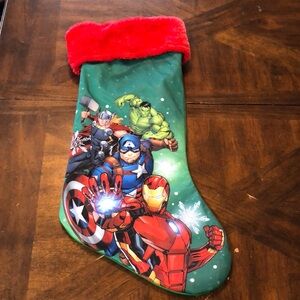 Christmas Stocking Marvel Avengers in good used condition
